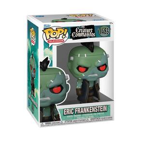 Boneco de ação Funko Pop! TV Creature Commandos Eric Frankenstein 10,92 cm