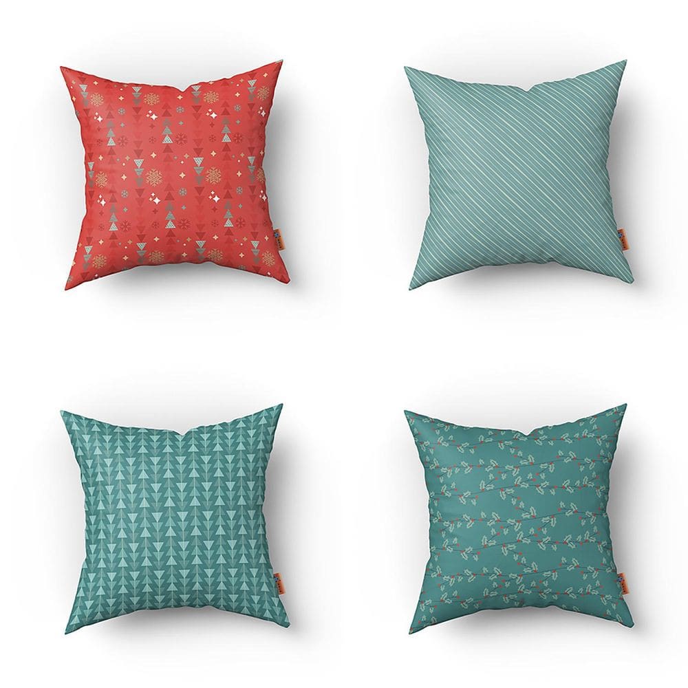 Kit Almofadas Decorativas Estampadas 30X30Cm 190