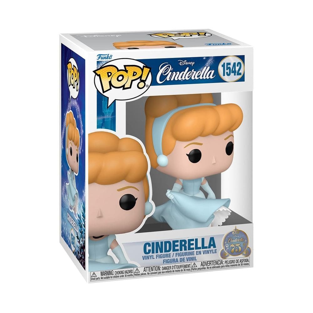 Boneco de vinil Funko POP Disney Cinderella 75º aniversário