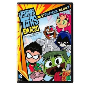 Dvd Os Jovens Titãs Em Ação 1 Temp - Warner