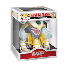 Boneco de vinil Funko POP Deluxe Yu-Gi-Oh Rainbow Dragon 17cm