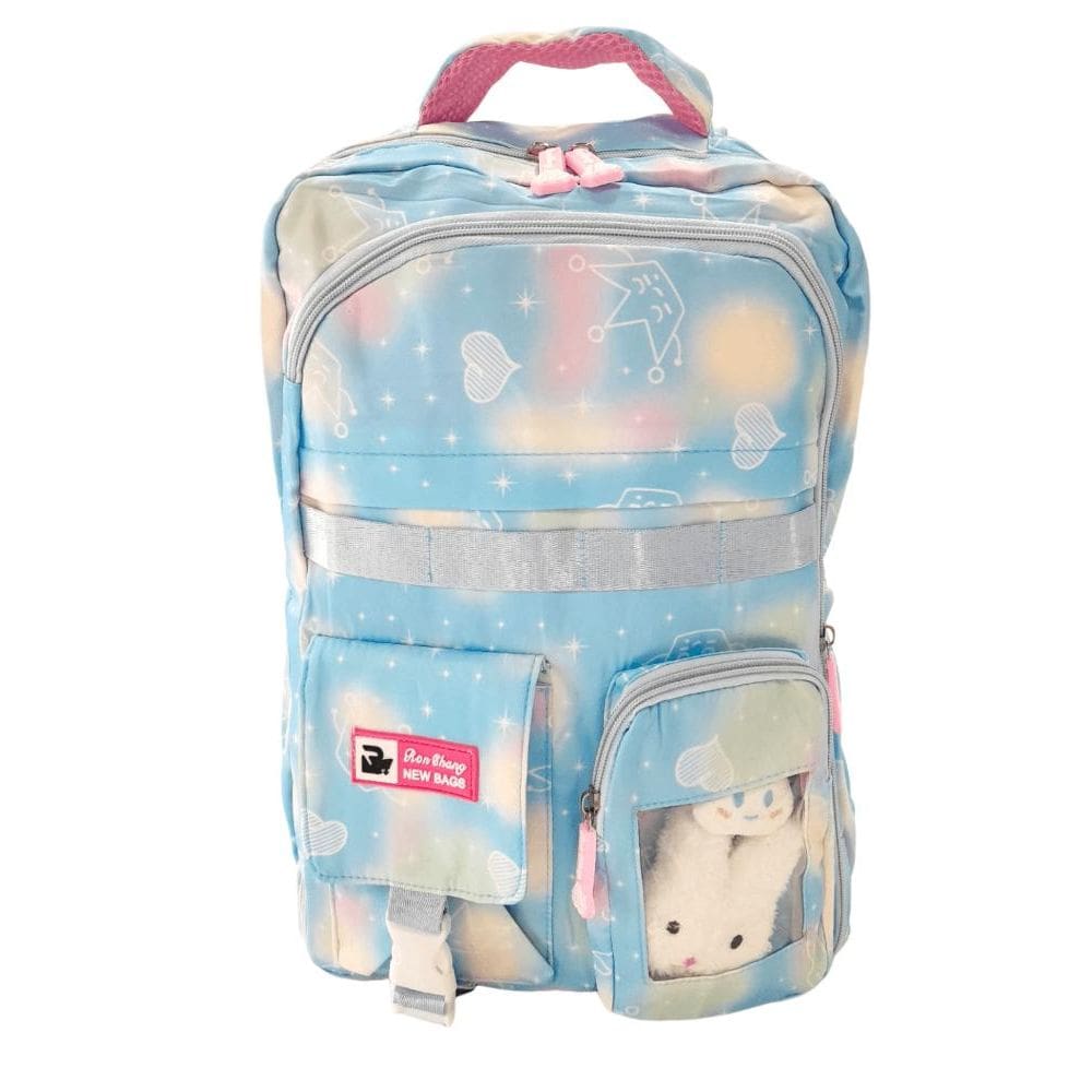 Mochila Feminina Tie-dye 2447464 Azul - Quanhe
