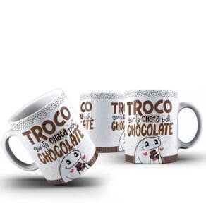 Caneca Criativa Feliz Páscoa 325ml Ótima para Café Chocolate