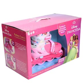 Patins - Princesas Com Kit de Protecao HONGYAO