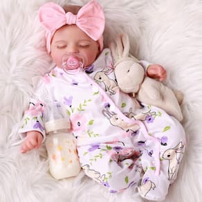 Boneca Reborn BABESIDE Rosalie 50 cm com acessórios de 3 anos ou mais