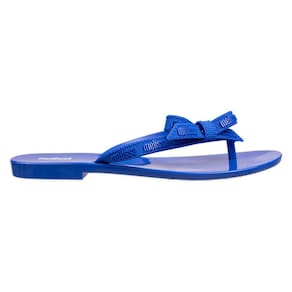 Chinelo Melissa Feminino Harmonic M-Lover Laço Azul