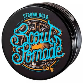 Scout Pomade Strong Hold 120g - Efeito Brilho e Alta Fixação