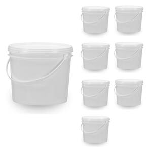 Balde 1.8 Litros Para Pintura 7 Pçs
