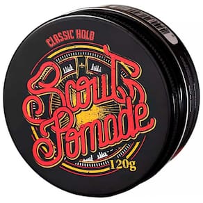 Scout Pomade Classic Hold 120g - Efeito Brilho e Média Fixação