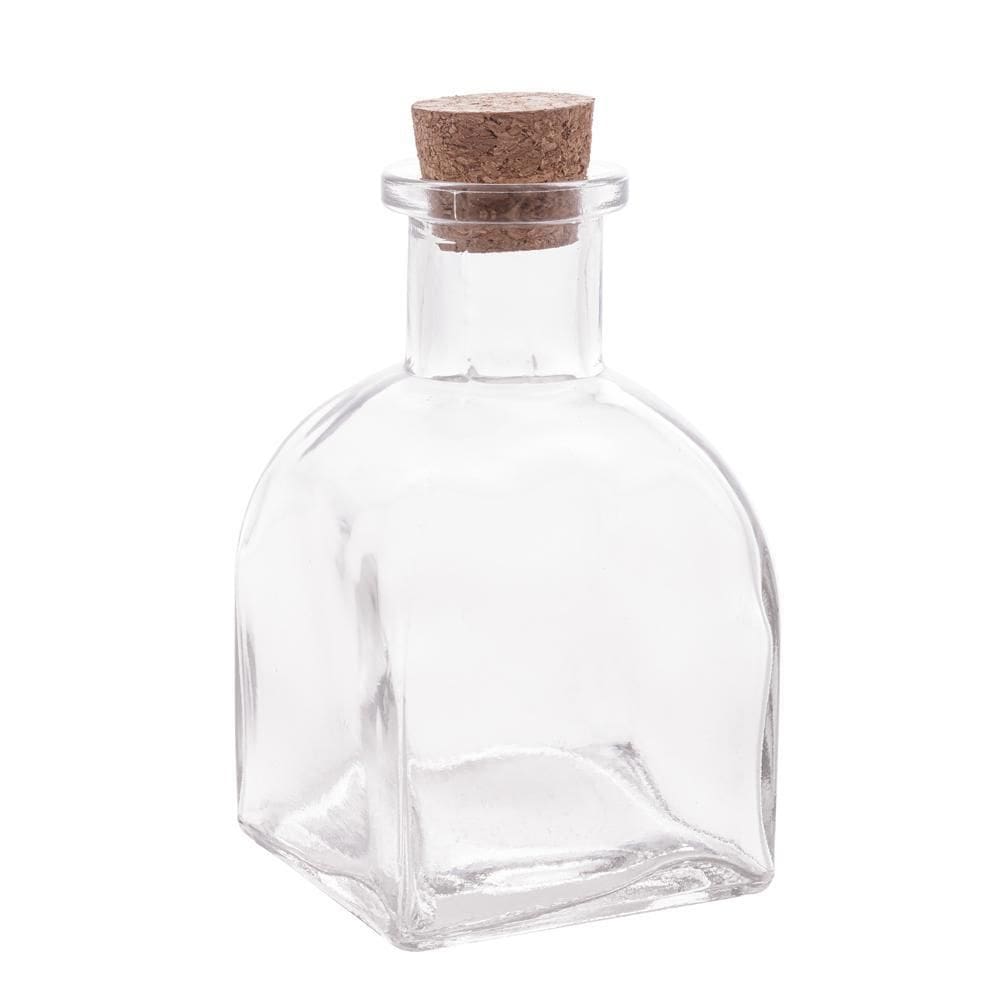 Porta Mantimento de Vidro com Rolha 110ml- Lyor