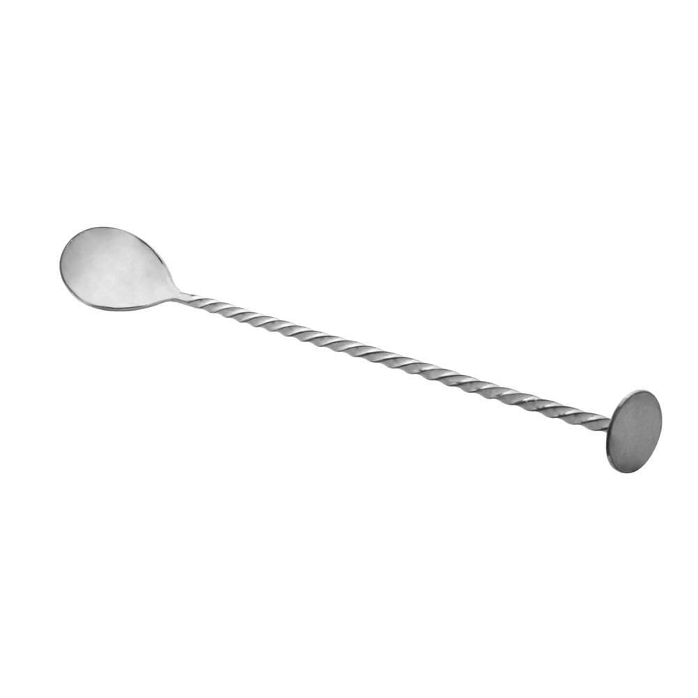 Colher Bailarina de Aço Inox Tress Prateado 26cm - Lyor