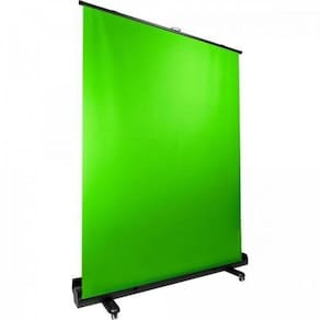 Tela Verde Retrátil 1 5X2M Screen Lift Streamplify