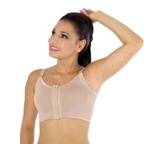 Sutiã - Alça Fina Fecho Frontal Tamanho G Nude