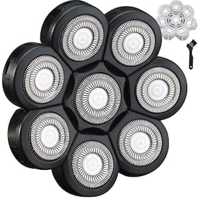 Lâminas de barbeador de cabeça de reposição para o barbeador elétrico HONTEC 8D