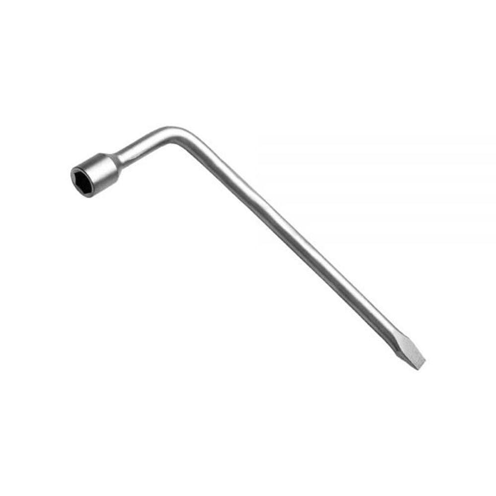 Chave de Roda Cinoy L com Espátula 19mm - Aço Galvanizado