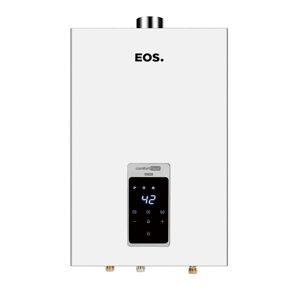 Aquecedor de Água a Gás EOS Digital 20 Litros (Gás Natural) Exaustão Forçada Branco EAQ200GD-N Bivolt