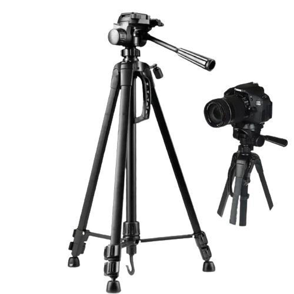 Tripé 1.40M + Suporte Para Smartphone Celular Foto Selfie