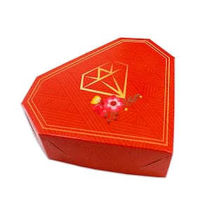 Caixa De Chocolate Decorativa Gourmet Diamante