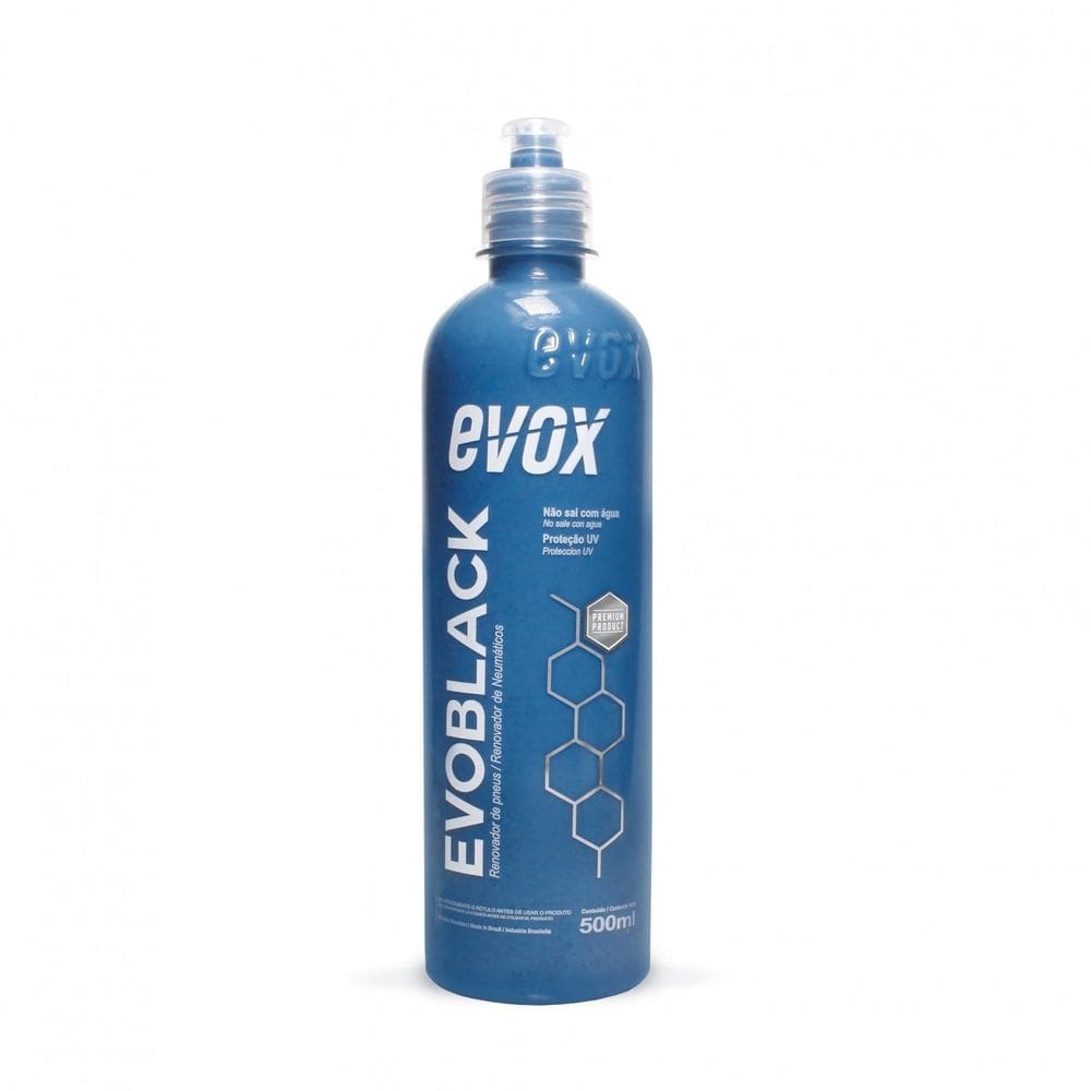 Renovador Pneus Evoblack 500ml Evox - Brilho Duradouro