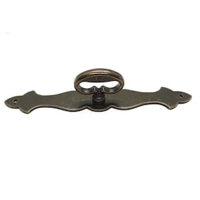 Kit 4 Puxador Gaveta De Madeira Porta Cozinha Bronze Pz 1029
