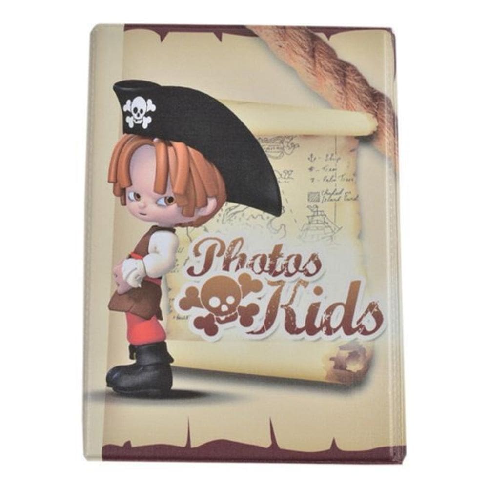 Estojo + Álbum Pirata 120 Fotos 15X21 Desing - A0365