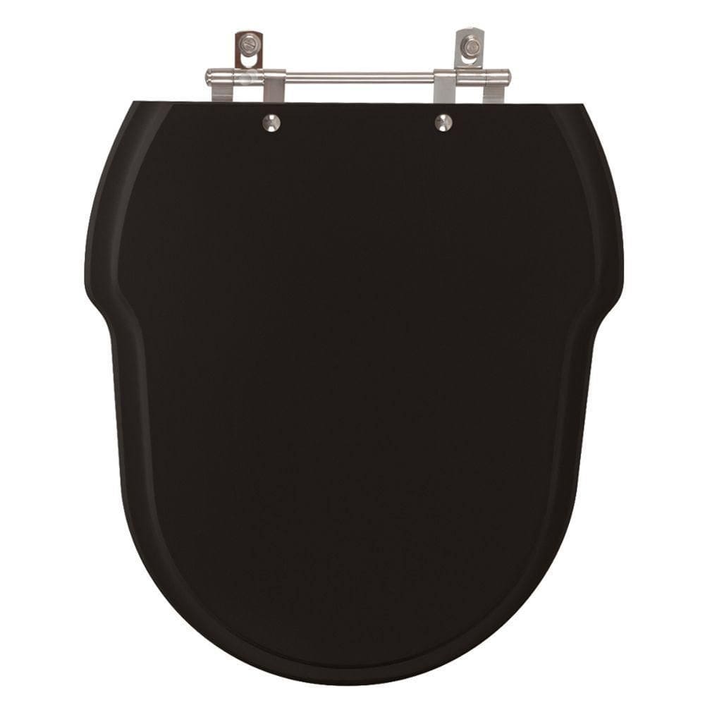 Assento Sanitario Hampton Preto Para Vaso Incepa