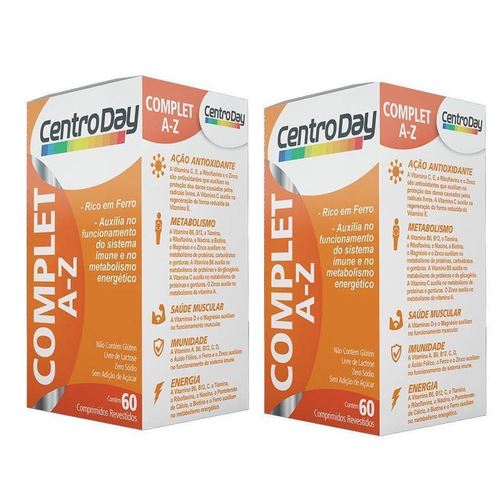 Centro Day Complet A-Z 120Cáps. 500Mg Kit