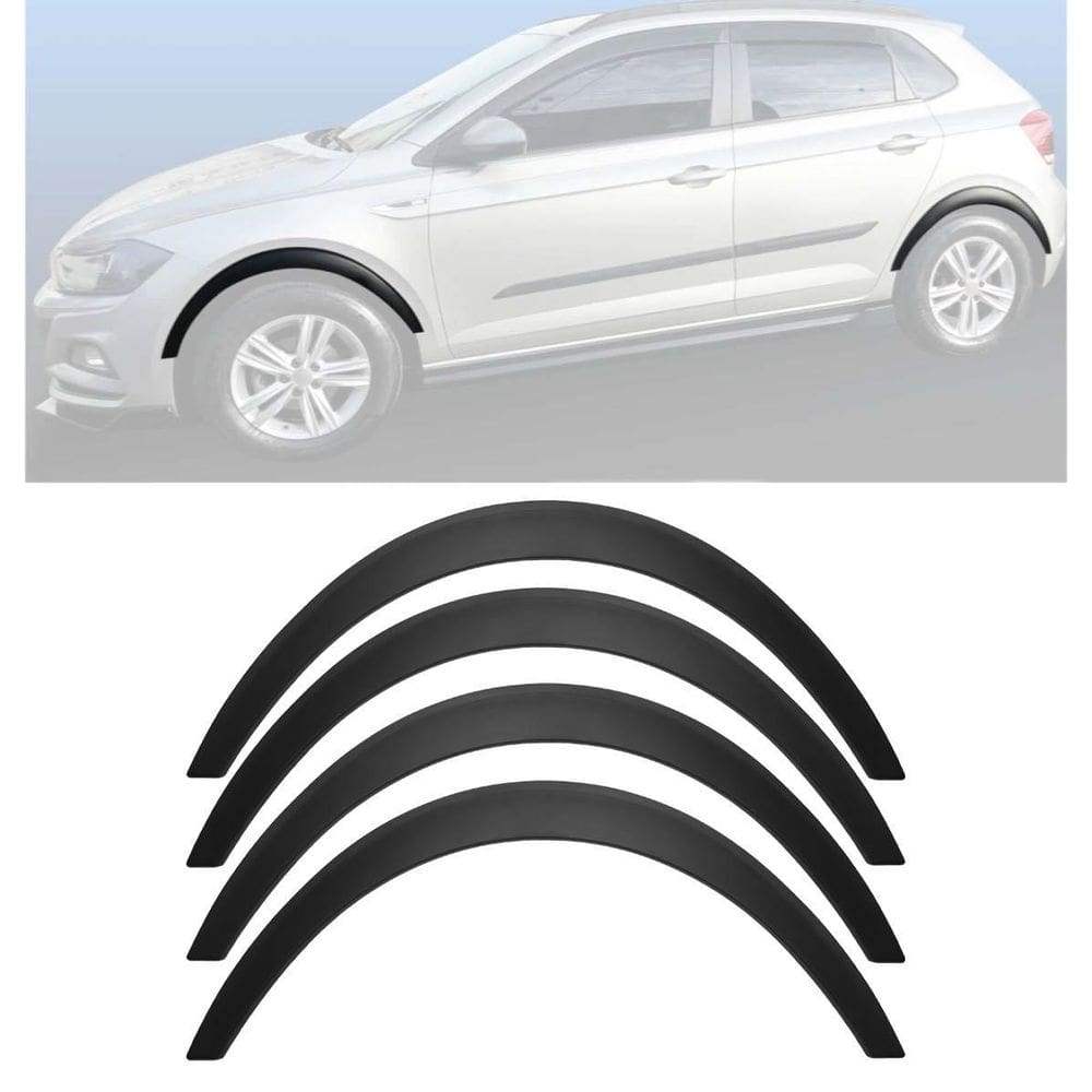 Jogo Protetor Para-Lamas Universal Tg Poli - Preto Fosco