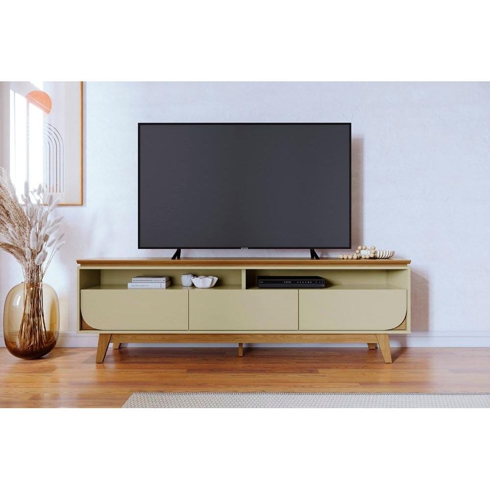 Bancada Selene para TV de até 75 polegadas - Cumaru Opala - Madetec