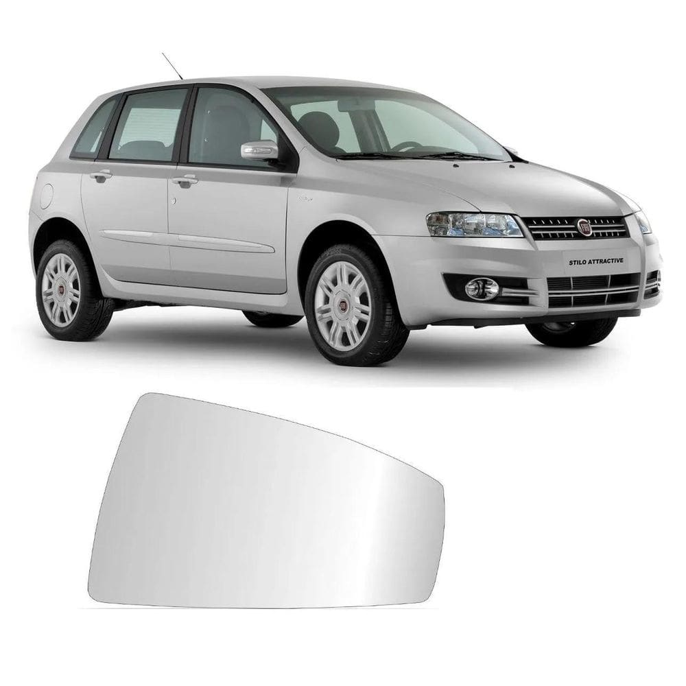 Retrovisor Blawer Stilo 2008+ Lente Base Vidro Dir.