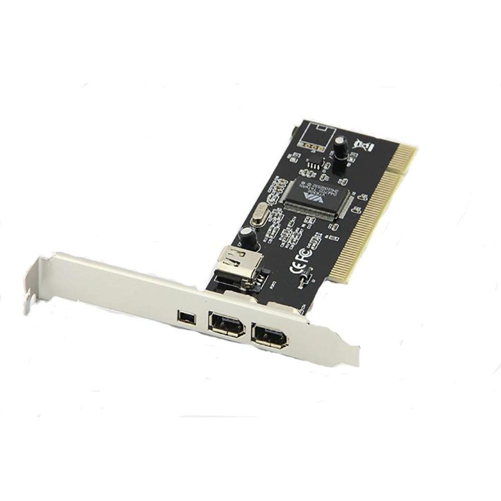Placa De Expansão Firewire 1394 3 Portas 6 Pinos X 1 4 Pinos