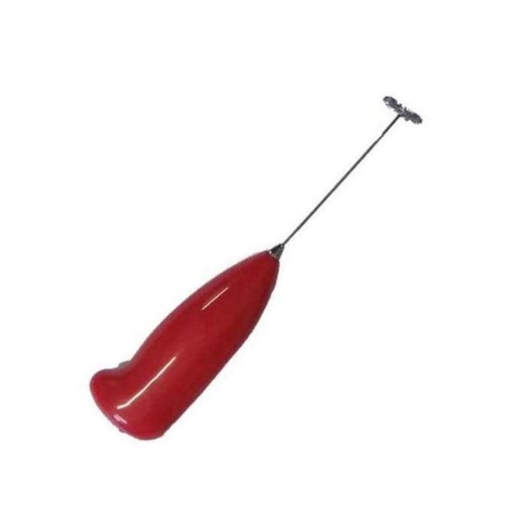 Mini Mixer Vermelho Misturador Portátil De Sucos Molhos