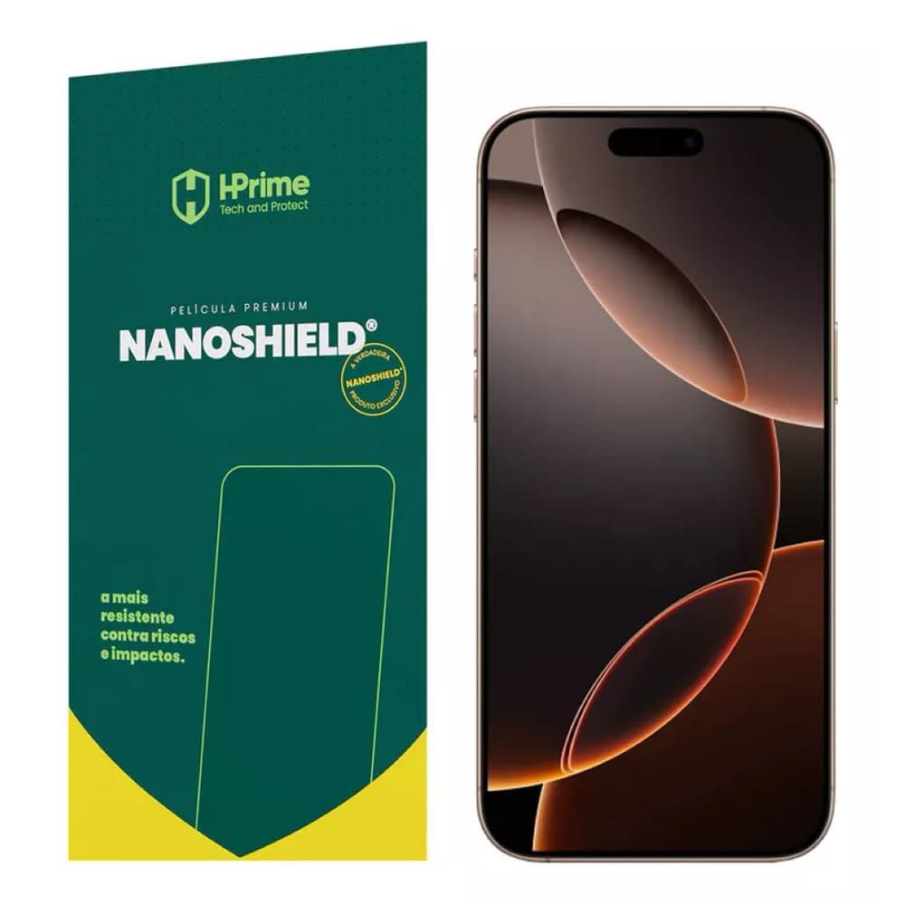 Pelicula Protetora Premium Hprime Nanoshield Para iPhone 16 Plus