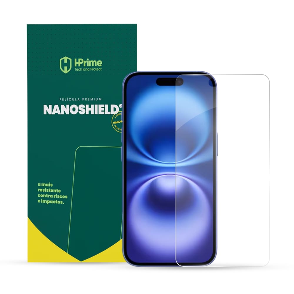 Película HPrime Premium NanoShield A pple Í Phone 16