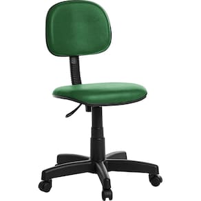 Cadeira Escritório Secretaria Rj Cor Verde