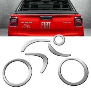 Emblema Adesivo Decorativo Bicicleta Alto Relevo Cromado