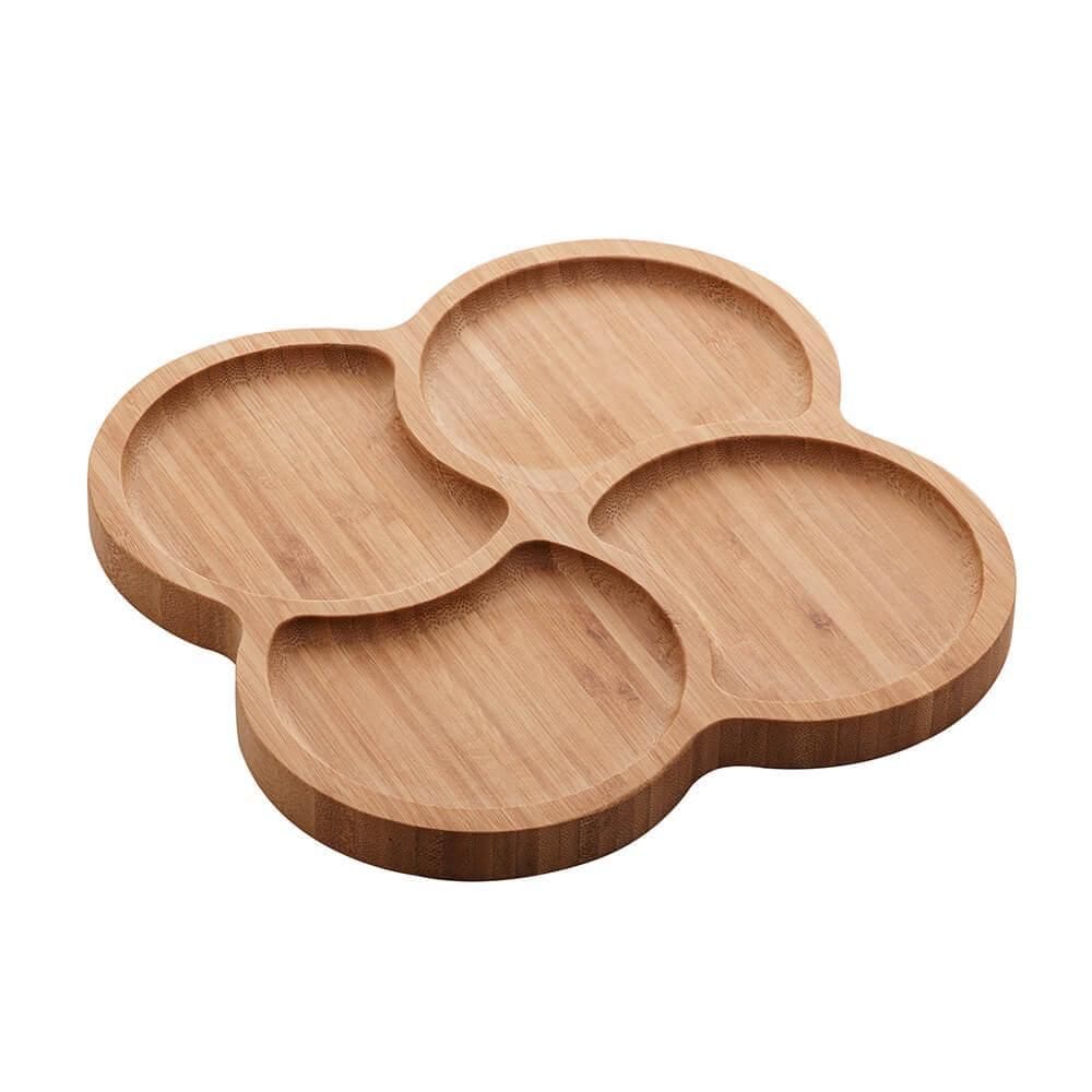 Petisqueira de Bambu Decorativa 19,5cm Istambul - Rio Home