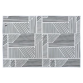 Tapete Decorativo para Sala e Quarto 1,00 x 1,40m Geométrico - Rio Home