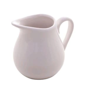 Leiteira De Porcelana Branca Milão 90Ml Lyor