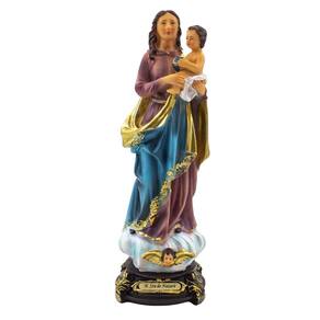 Imagem Nossa Senhora De Nazaré Importada Resina 20 Cm