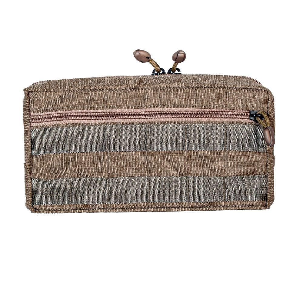 Bolso Utilitário Horizontal Warfare Modular 2 Zíper - Coyote
