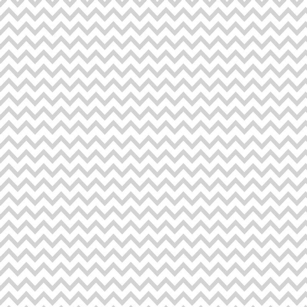 Papel De Parede Cinza E Branco Chevron Decorativo Adesivo