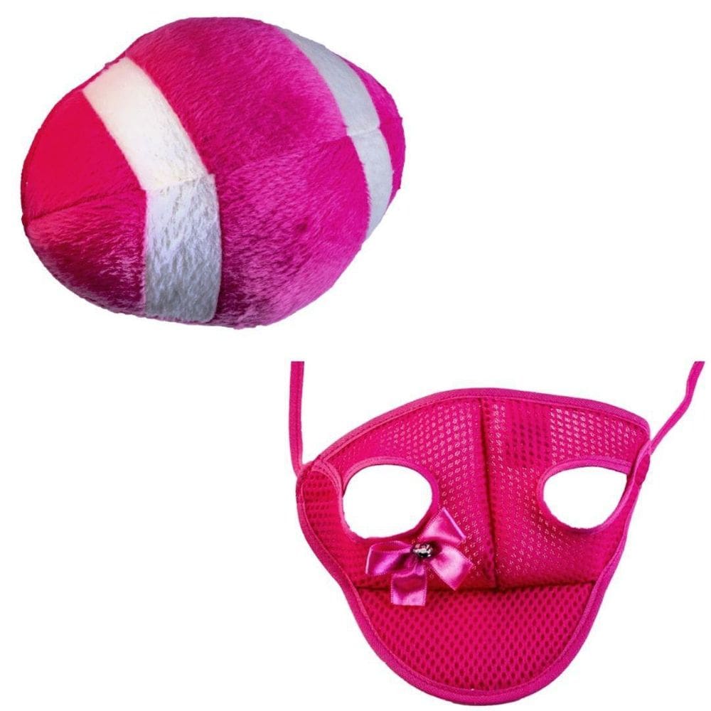 Kit Boné E Pelúcia Bola Para Cães E Gatos - G