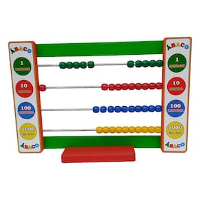 Ábaco Brinquedo Educativo E Pedagógico Em Mdf