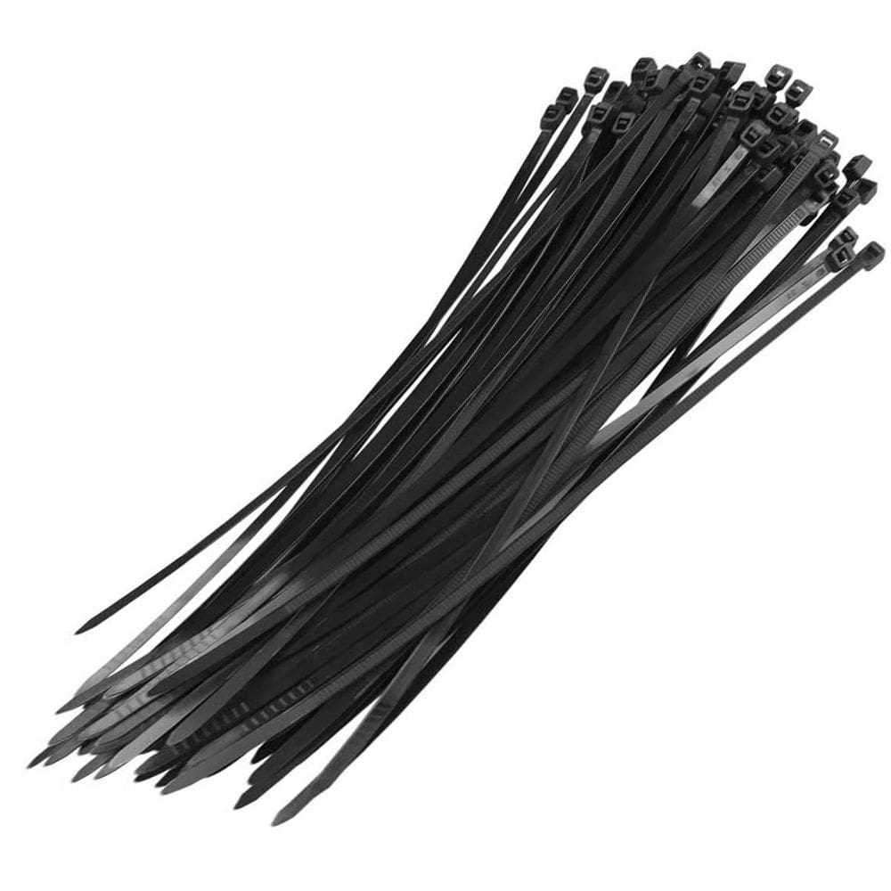 Kit 30 Abraçadeiras De Nylon Preta 5X450 Mm 45Cm