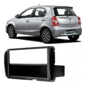 Moldura Fiamon 2 Din Toyota Etios - Corolla Gli 15 Preto