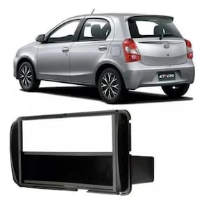 Moldura Fiamon 2 Din Toyota Etios - Corolla Gli 15 Preto
