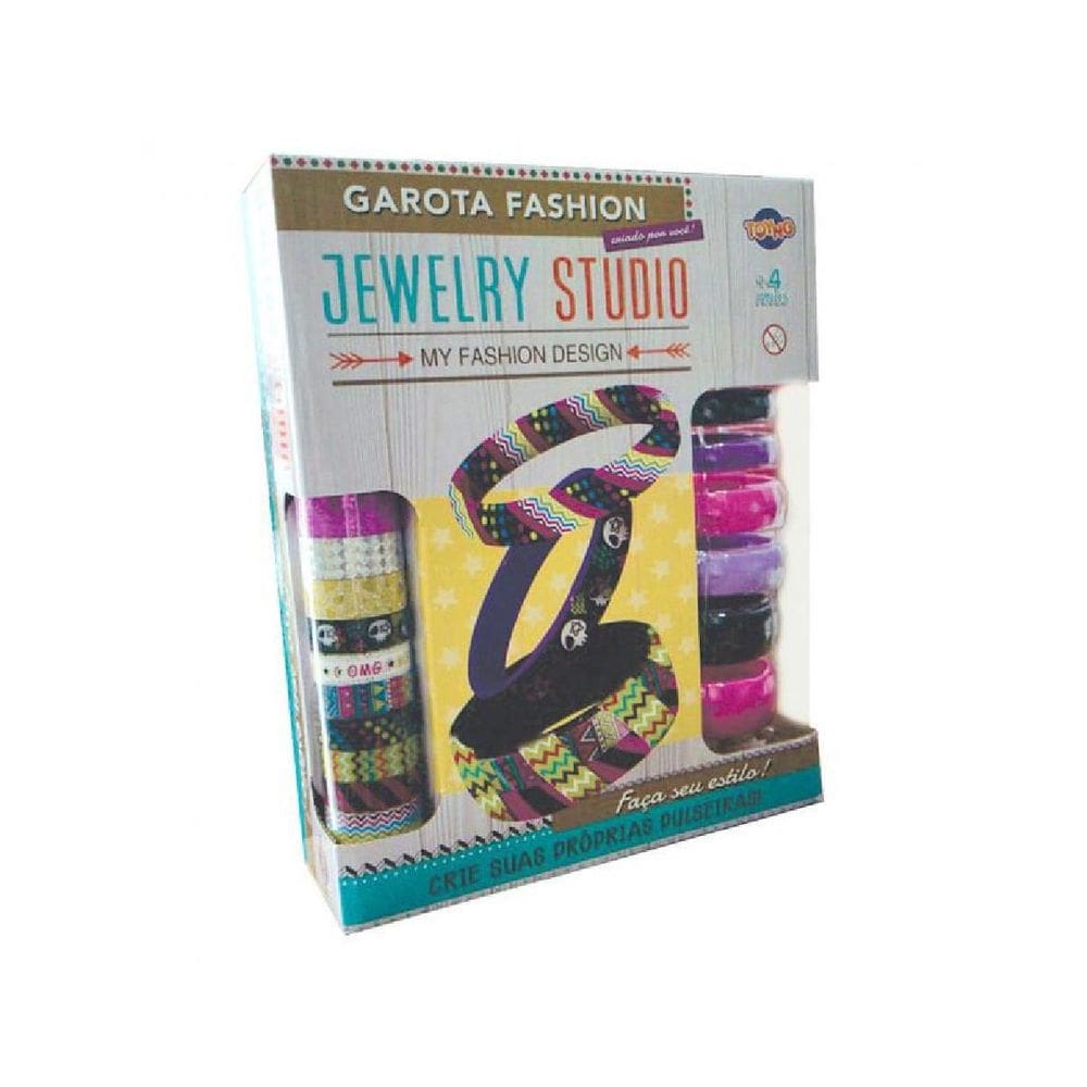 Kit De Pulseiras Jewery Studio Crie Sua Pulseira Toyng 41469