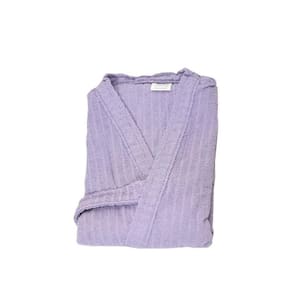 Roupão Atoalhado Adulto Briza Lilas 4016 Tamanho Único