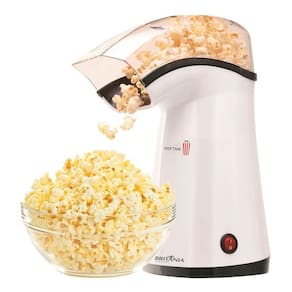 Pipoqueira Eletrica 1200w 5 Ciclos Britania LuxxCook  Branca 220V